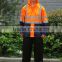 fashion reflective 3m reflective strip raincoat rainsuit waterproof windproof 190T oxford long rain coat                        
                                                Quality Choice