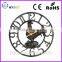 Plastic 15 inch 38 cm animal rooster large skeleton wall clock