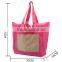 Custom Super Large Waterproof 600D Oxford Folding Tote and Shoulder Portable Fashion Traveling and Shopping Bag for Women