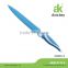 Light blue blade Non-stick The kitchen knife with comfortable handle
