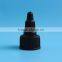 High quality 20mm plastic twist off cap, 24mm black plastic twist top cap, Sharp Mouth Cap