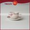 Ceramic Cup and Saucer Decal cup and saucer Coffee Cup and Saucer set