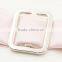 metal square ring buckle for dresses