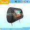 7 inch lcd monitor headrest monitor with hd/usb/dvd