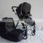 travel baby Pram 3 in 1 with 5 safe belt, 3 postion seat,