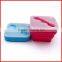 Custom Logo eco-friendly silicone folding bowl