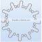 Various style of dress hook and eye, bra hook and eye for OEM with wholesale price