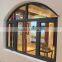 thermal break aluminum interior sliding window and fixed bow glass
