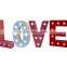 wedding decorations wholesale China led marquee letter light with the battery power