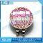 High quality metal diamante golf ball marker