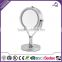 LED lighting modern dressing table mirrors / Round LED desktop makeup mirorr / standing table mirror with lights