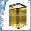 Speed 1.0m/s hairline stainless steel elevator traction machine