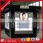 Modern luxury retail store design glass perfume display cabinet