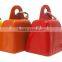 Small cow bell Keychain in custom color with logo printing for promo as gift