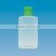 100ml empty baby oil bottle with the flip cap lotion oil square bottle