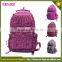 Wholesale promotional waterproof laptop korean style backpack