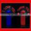 led message fan programmable led message handheld fan