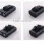 Patented Removable Battery 2600mAh Portable Flashlight Power Bank with LED Lights