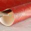 leather effect vinyl wallpaper for restaurant decoration