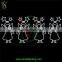 2D Hot selling outdoor cross street christmas decoration rope light
