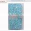hit color wallet style resin diamond leather case for iphone 5 6 7 6s