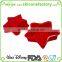 FDA & LFGB confirmed lovely star shape silicone cake mold