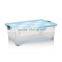 Under Bed Plastic Clear Storage Box Container with Lid