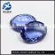 China new products oval shape pagoda synthetic gem stone crystal glass stone shoes ornament