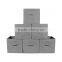 packaging cubes nonwoven fabric foldable storage box