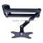 Extendable arm vesa standard 75*75 100*100 full motion swivel 180 dgrees u/d tilt 15 degrees LCD LED TV mount