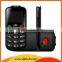 Unlocked Dual SIM Card MTK6260M Big Font Big Keyboard Wap Gprs Gsm Quad Band FM SOS 1.8inch Senior Mobilephones T08