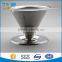 Hot sale stainless steel coffee filter and dripper