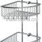 dath goods and Cosmetic Orgnizer ,stainless steel Wall Mounted soap basket. 4107