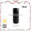 15ml gray cap acrylic cylinder nail polish empty bottle
