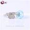 Fashion Jewelry Aromatherapy Essential Oil Diffuser 925 Silver Ring