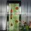 Led lighting stainless steel water bubble wine Rack