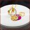 Handmade Interchangeable Large Coin Holder Gold Jewelry