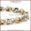 Korean Style Valentine'S Day custom engraved metal bracelet