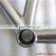 Customized titanium mountain bicycle frame Ti mtb bike frame with taper head tube & sliding dropouts