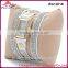 Popular design korean style rhinestone crystal beautiful watch wrist bands for ladies