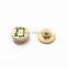 Metal Zinc logo Rivet Ornament For Boot