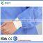 2015 Waterproof P Non-woven Disposable Sterile Surgical Gowns With CE& ISO disposable surgical gown