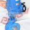 cast steel anti-explosion DN600 water media flange butterfly valve dc24v