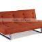 hot selling metal frame folding sofa bed design
