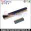 hot sale pitch1.27mm female header straight dip