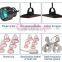 Heart rate testing vacuum breast massager breast enlargement machine for beauty salon sap clinic use