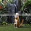 Garden decoration furry animal resin life size animals monkey gorilla chimp