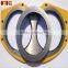 High quality PM concrete pump spectacle wear plate and wear ring