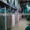 Full automatic 150tpd industrial corn mill for corn grits and flour