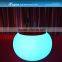 led night club glowing table